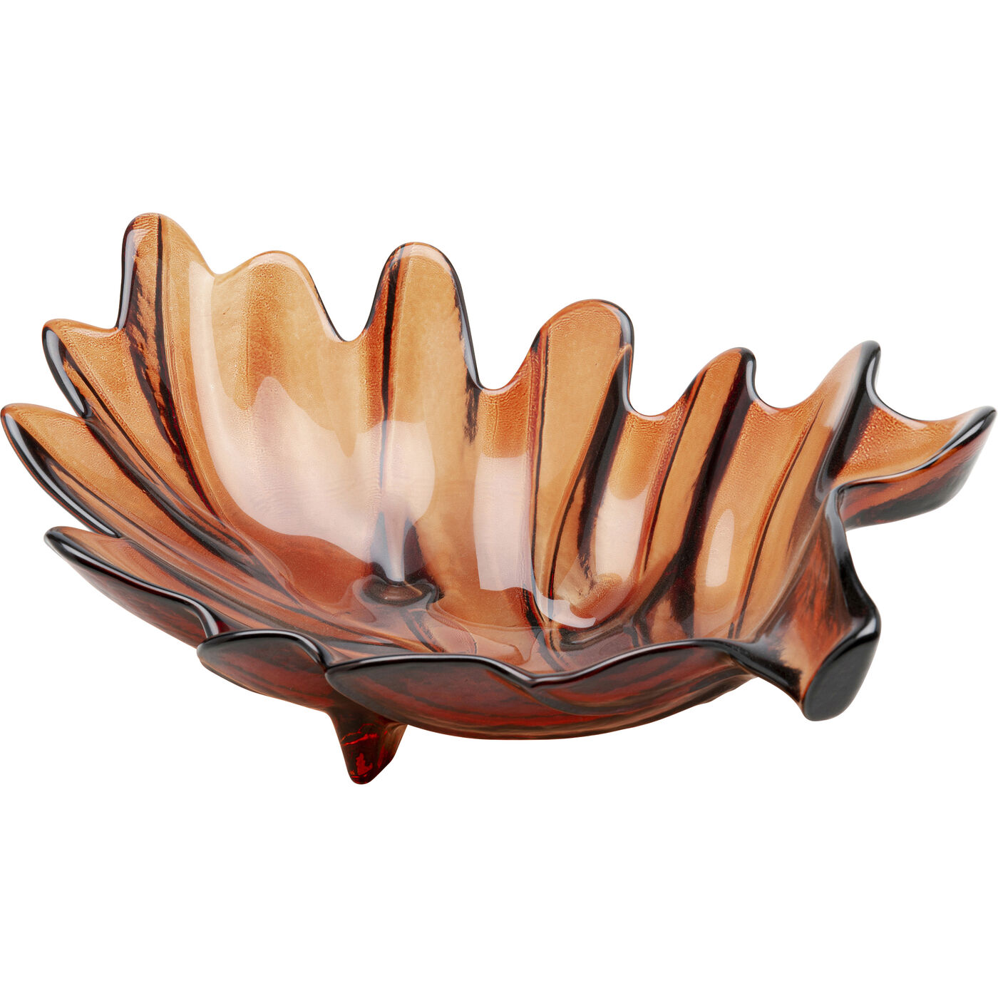 Миска декоративная Leaf «Лист» 11 см, Красный