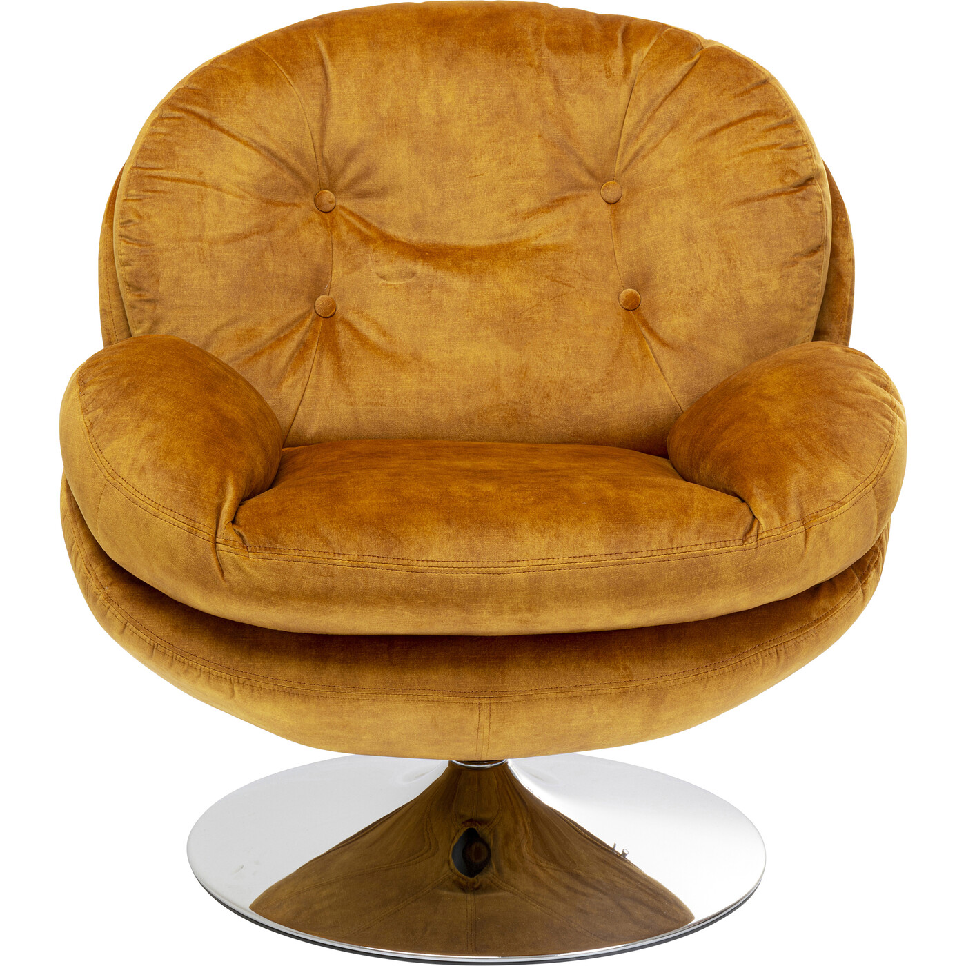 Кресло вращающееся с подлокотниками Cosy Amber от KARE Design