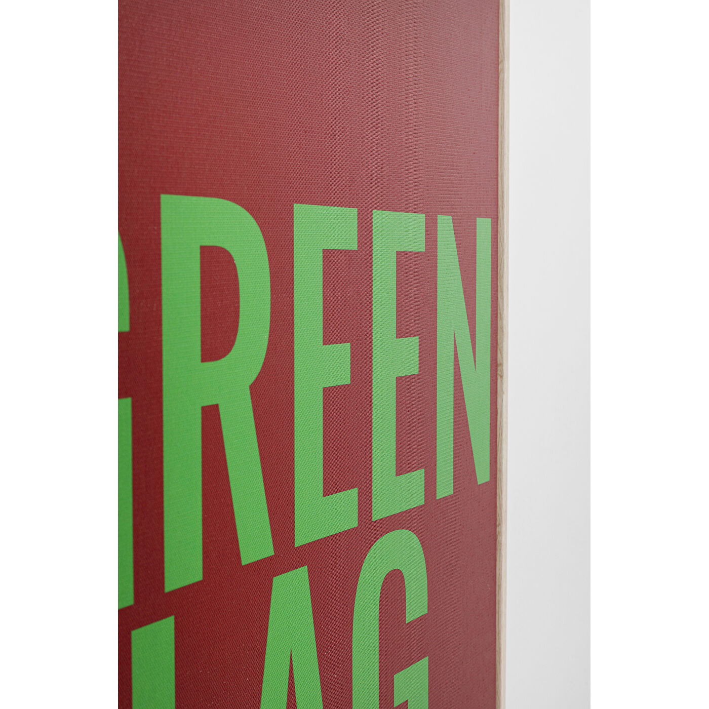 Картина Green Flag «Зелёный флаг» 40x60 см от KARE Design