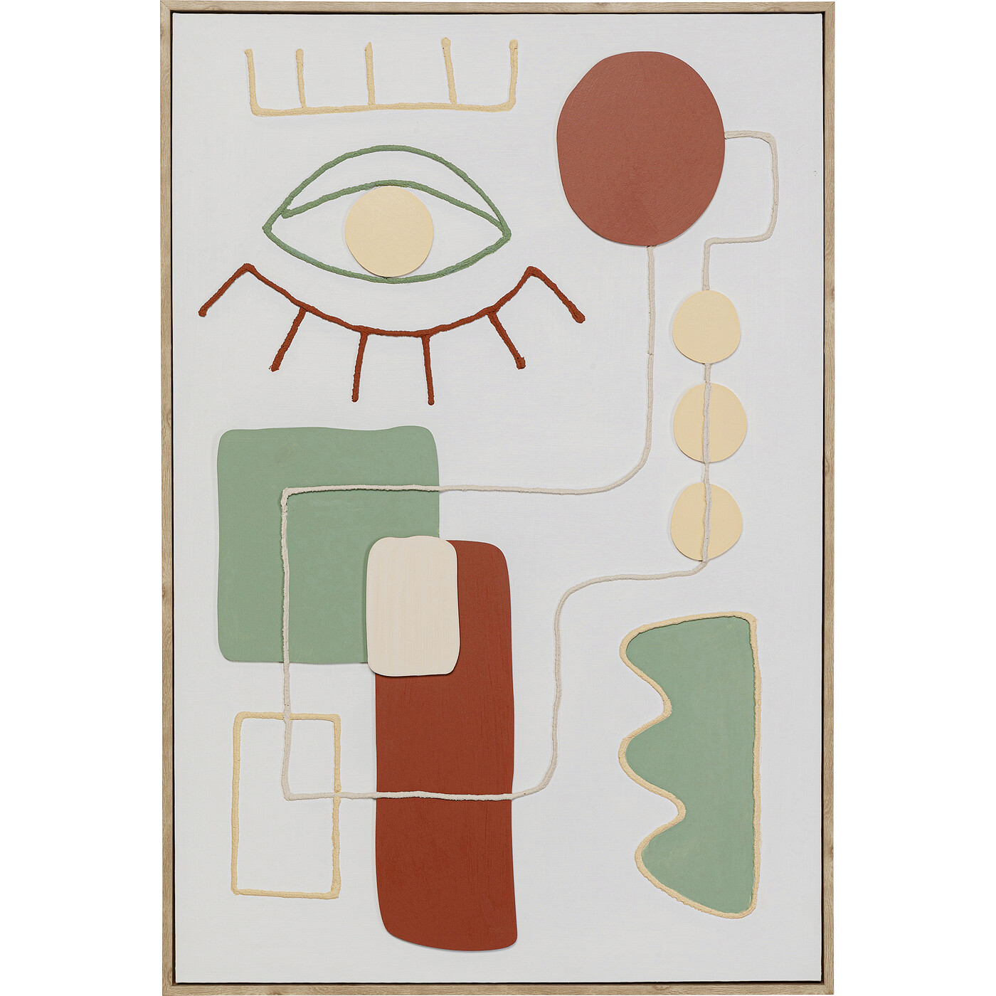 Картина на холсте Art Eye Left «Глаз» 60x90 см от KARE Design