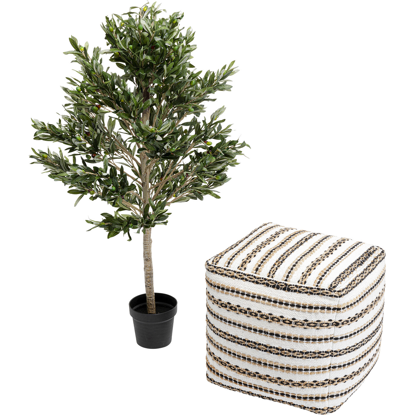 Растение декоративное Olive Tree «Оливковое дерево» 120 см от KARE Design