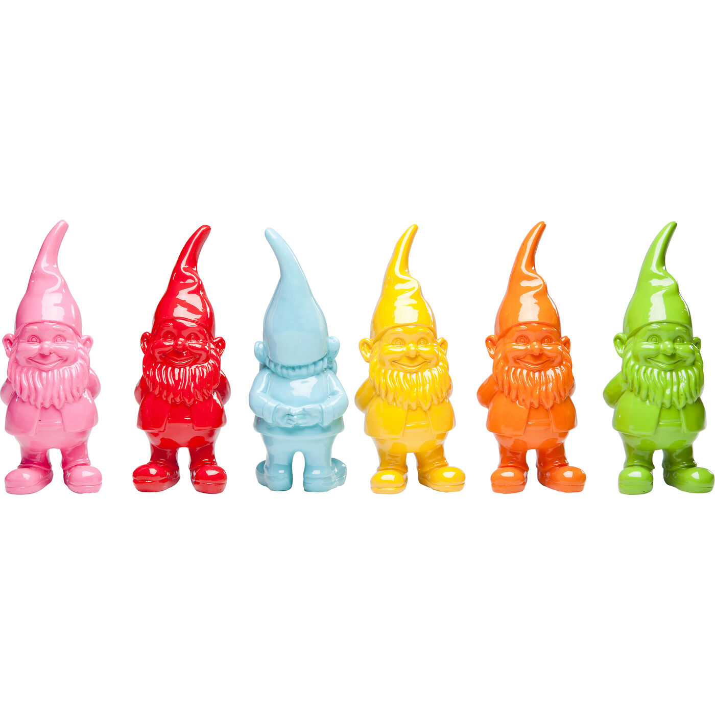Фигура декоративная Gnome Colore «Разноцветный гном» 11 см от KARE Design