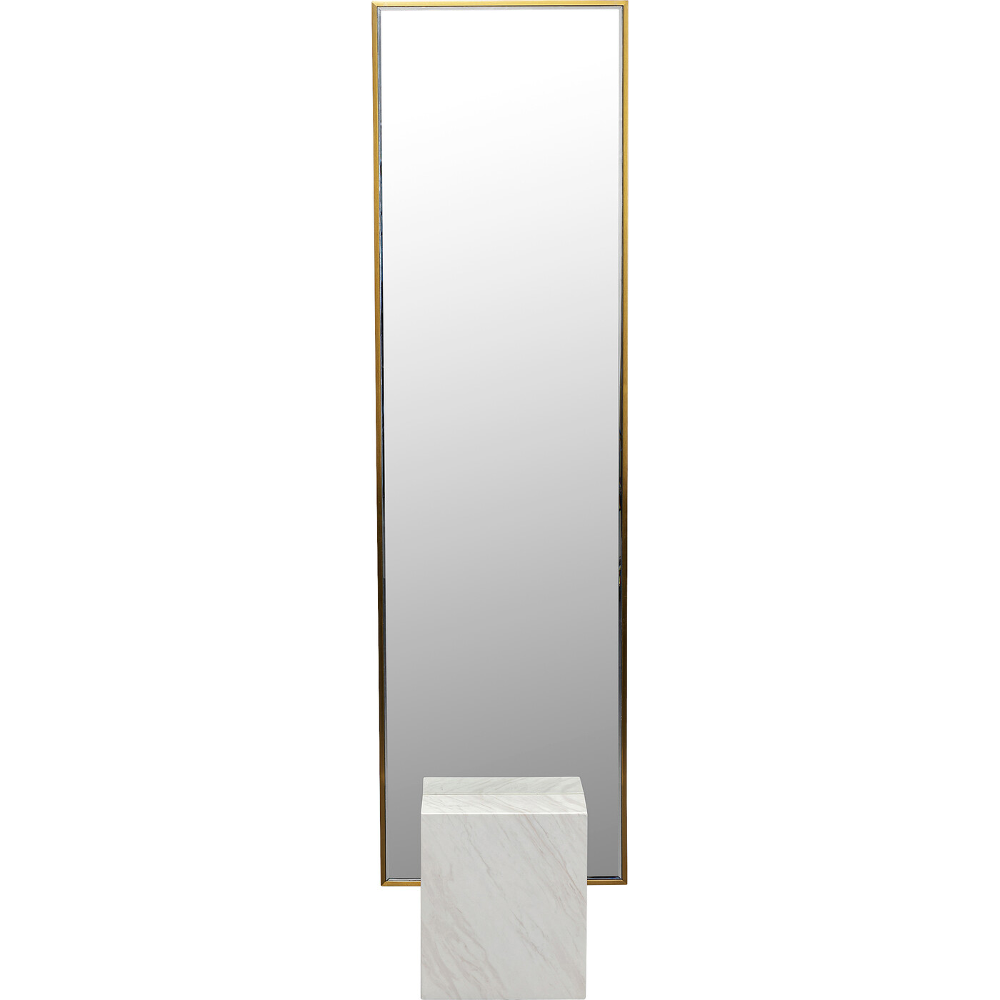 Зеркало напольное Hulda Brass 46x180 см от KARE Design