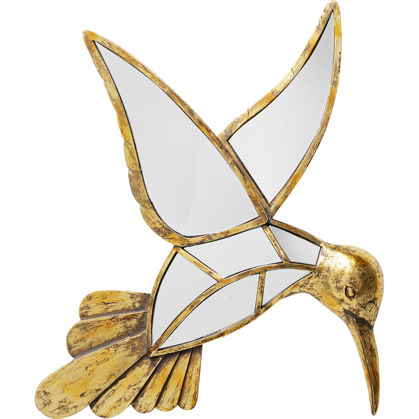 Объект настенный Hummingbird «Зеркальная колибри» 60 см от KARE Design