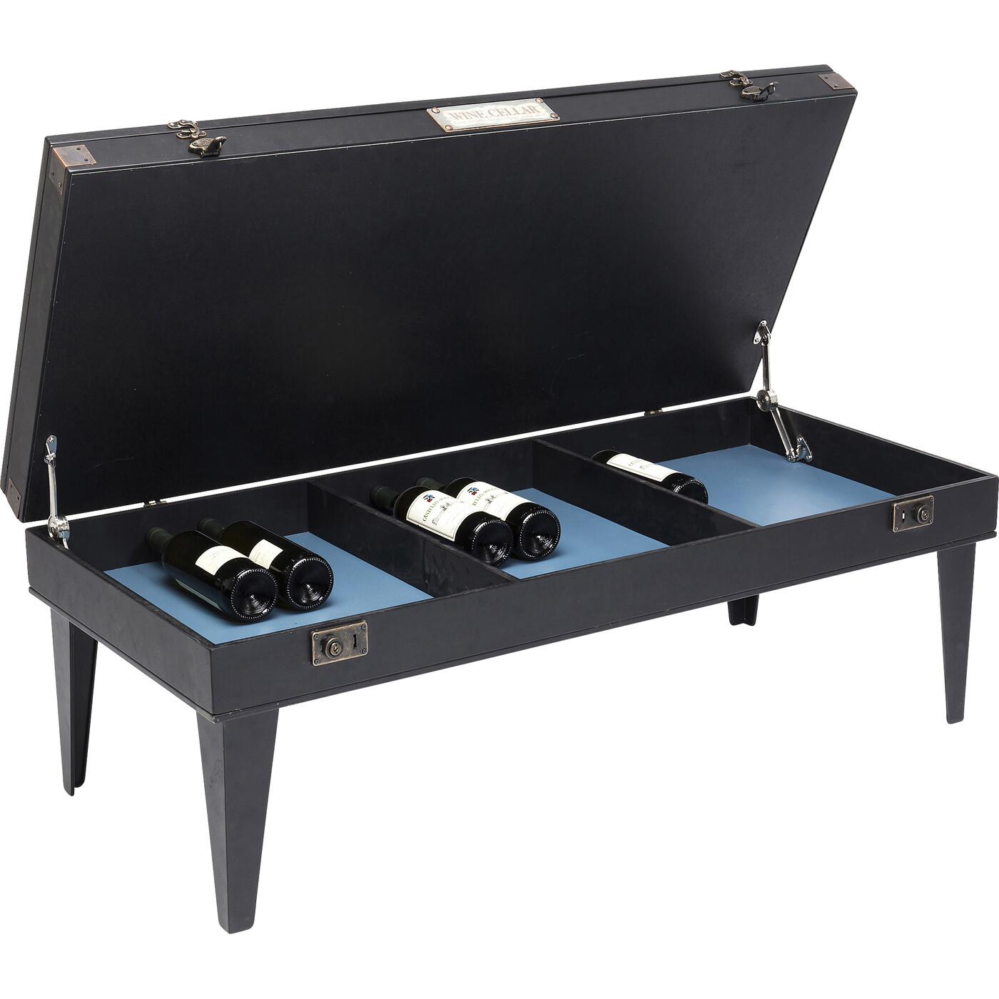 Стол кофейный Collector Black 122x55 см от KARE Design