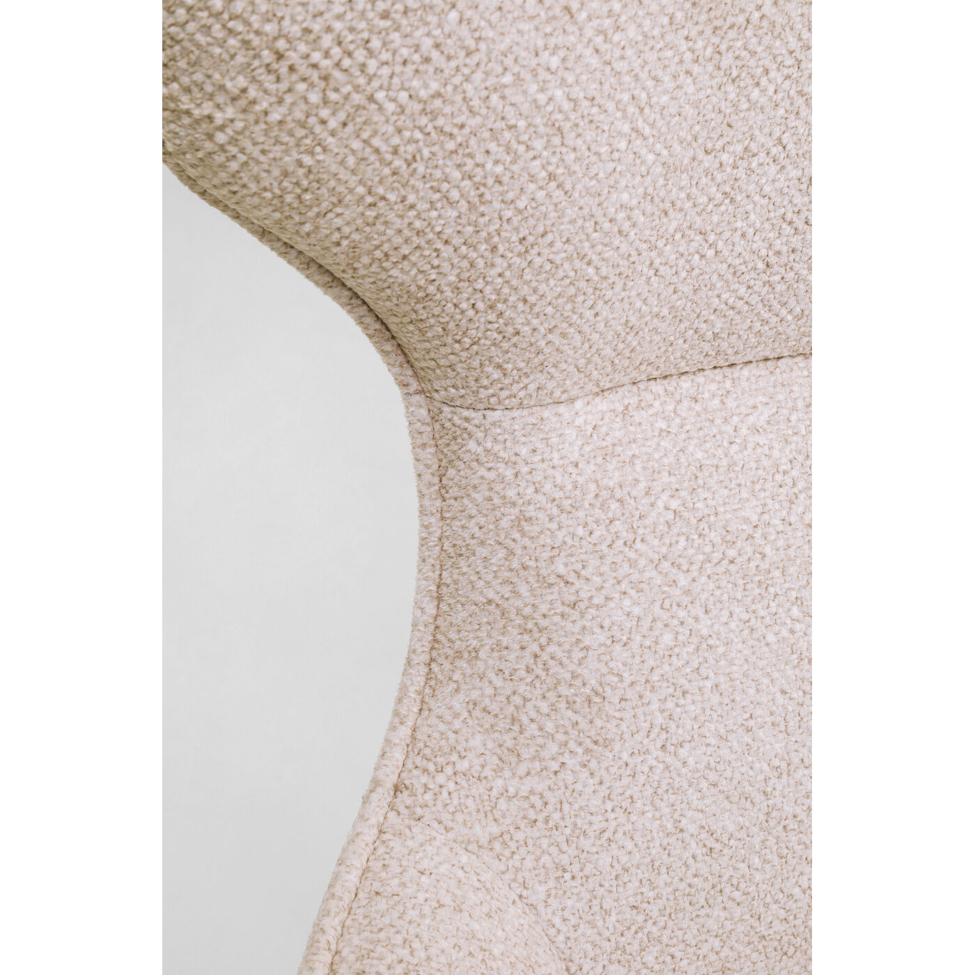 Кресло вращающееся + пуф Jules Cream от KARE Design