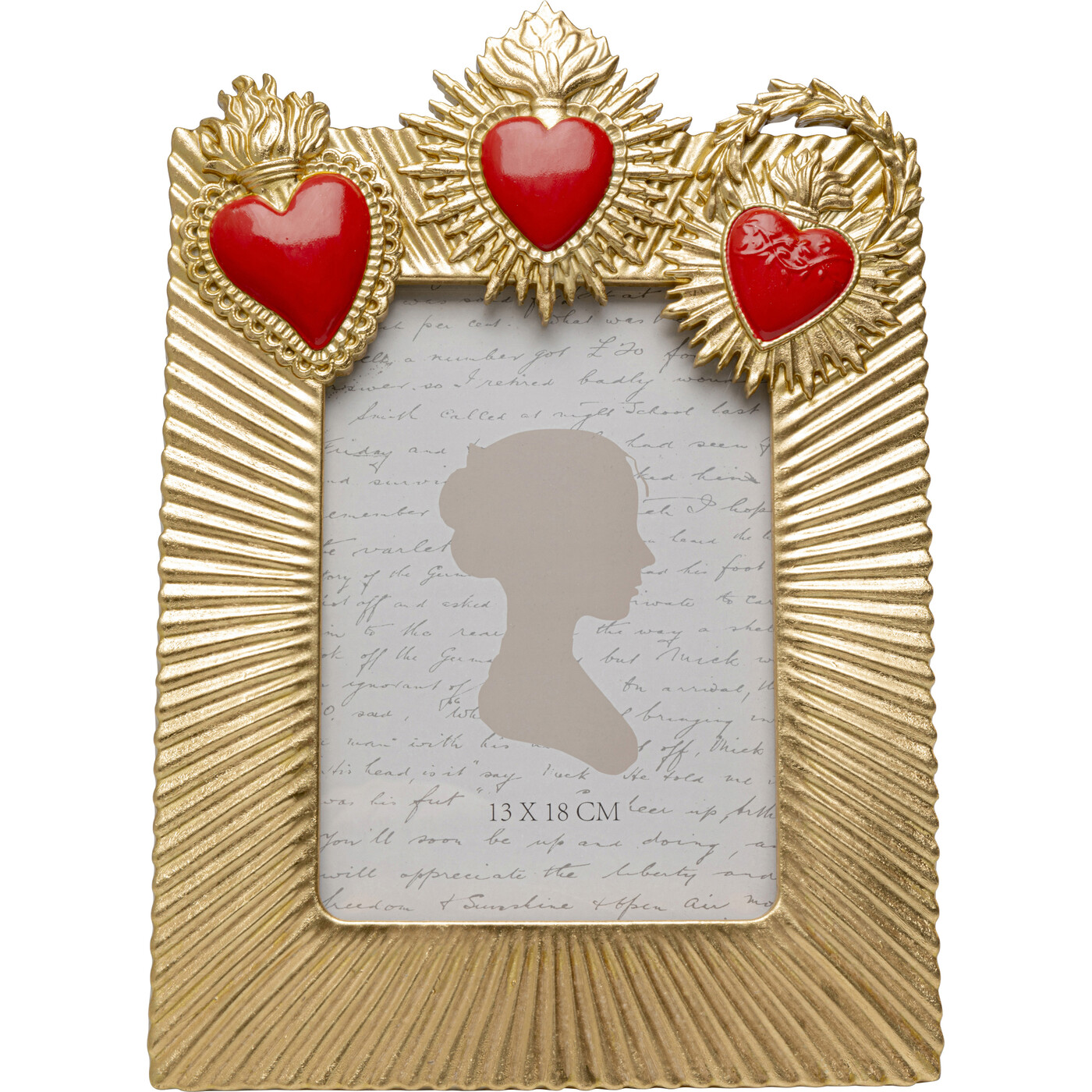 Фоторамка Flaming Heart Tre «Пылающее сердце три» 13x18 см от KARE Design