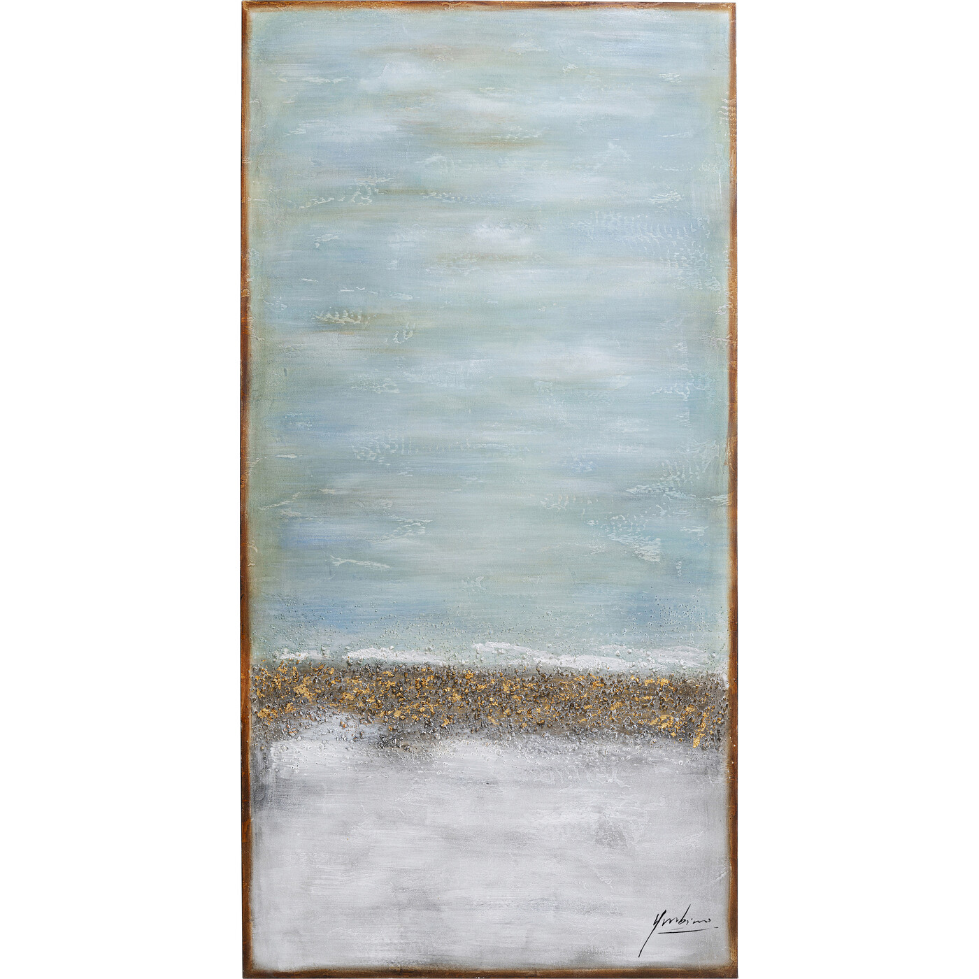 Картина акриловая Abstract Horizon «Горизонт» 200x100 см от KARE Design