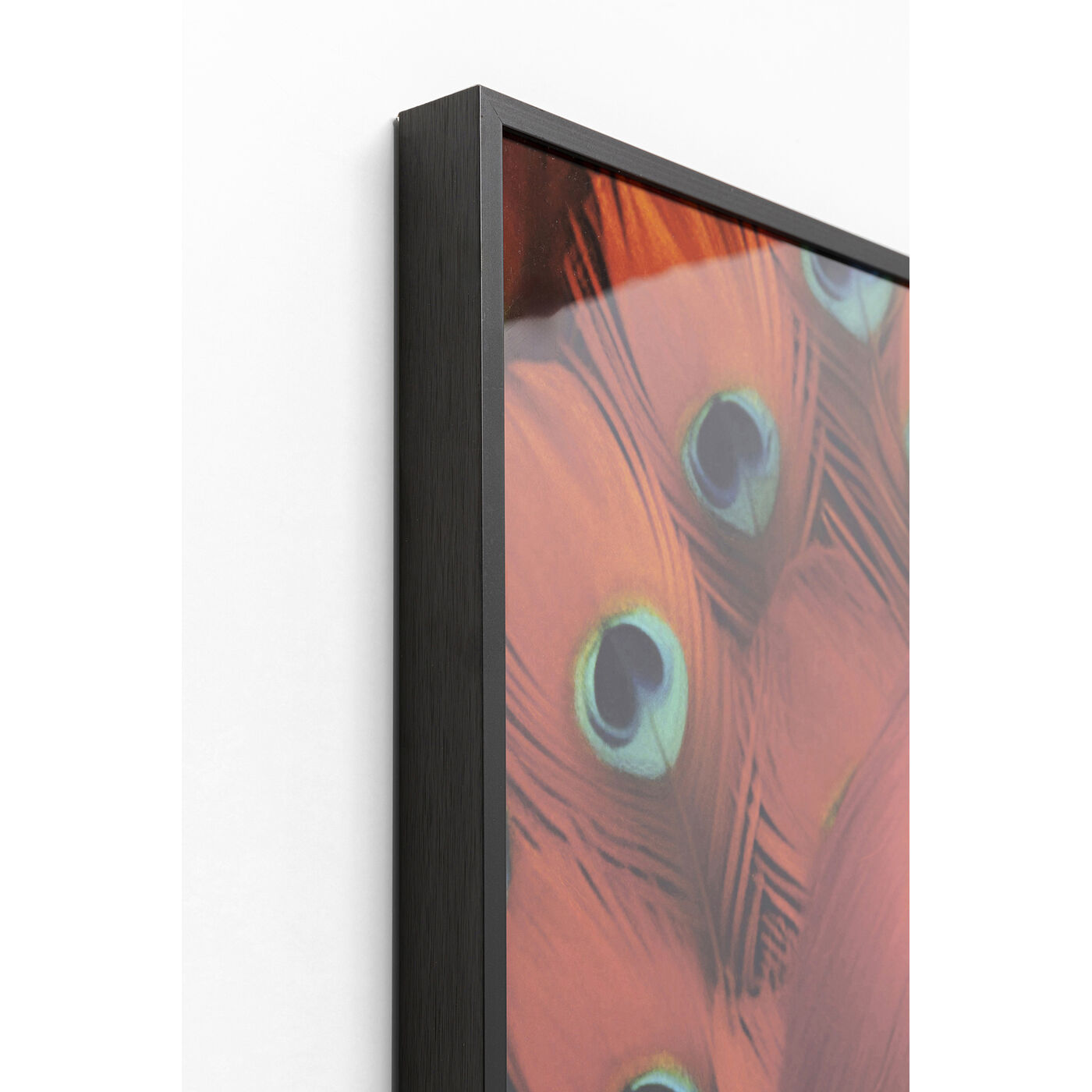 Картина в раме LED Fancy Red Lady «Рыжая дама» 75x55 см от KARE Design
