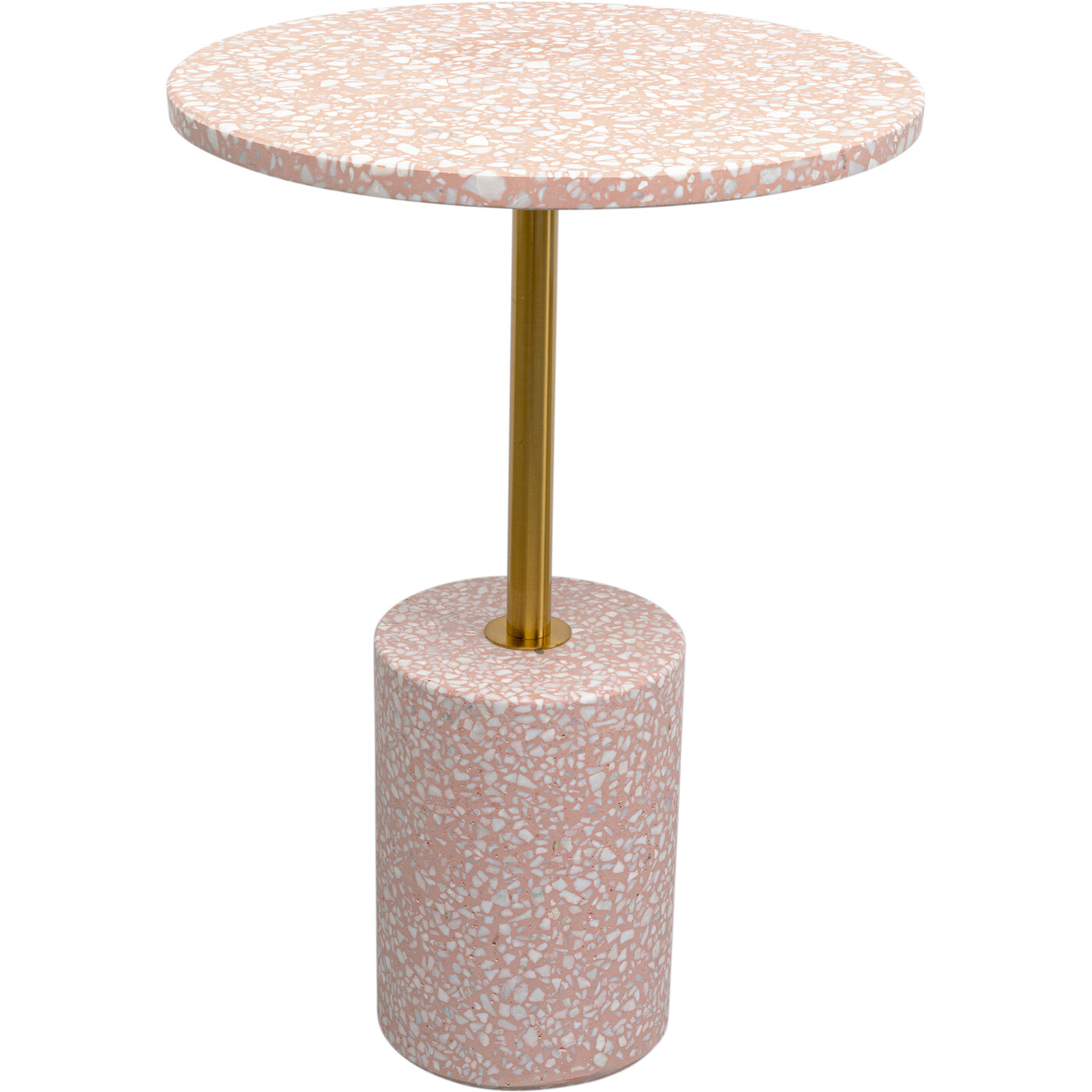 Приставной стол Amore Pink Ø40cm от KARE Design