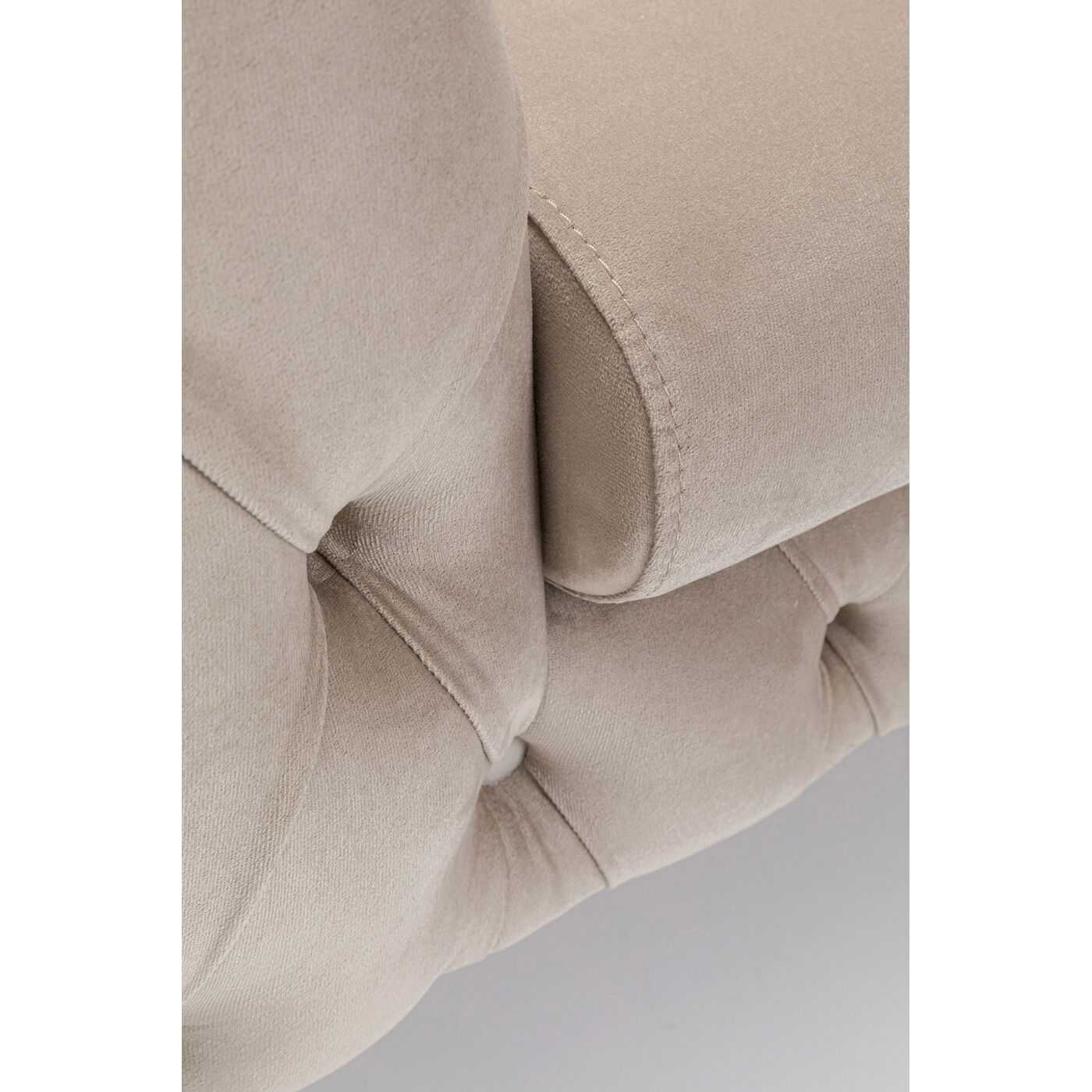 Кресло Bellissima Velvet Beige 120 см от KARE Design