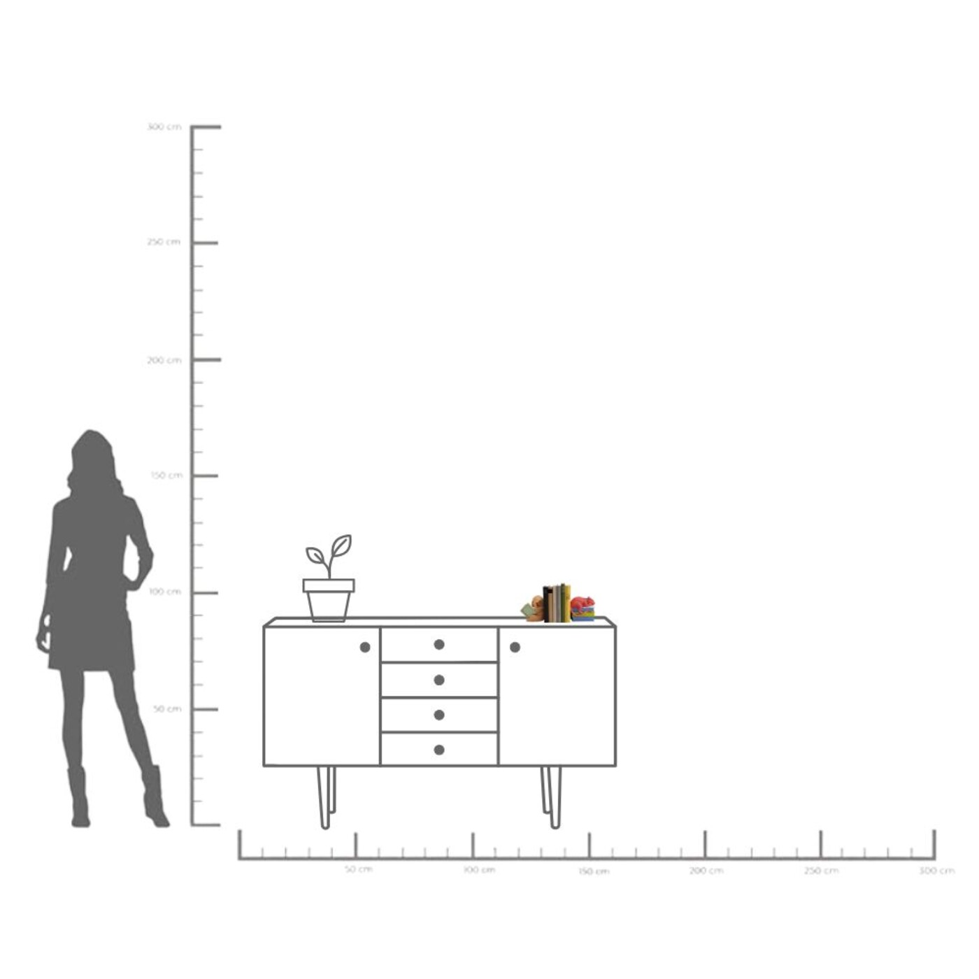 Держатель для книг Pet Party «Питомцы на вечеринке» (набор из 2 шт.) от KARE Design