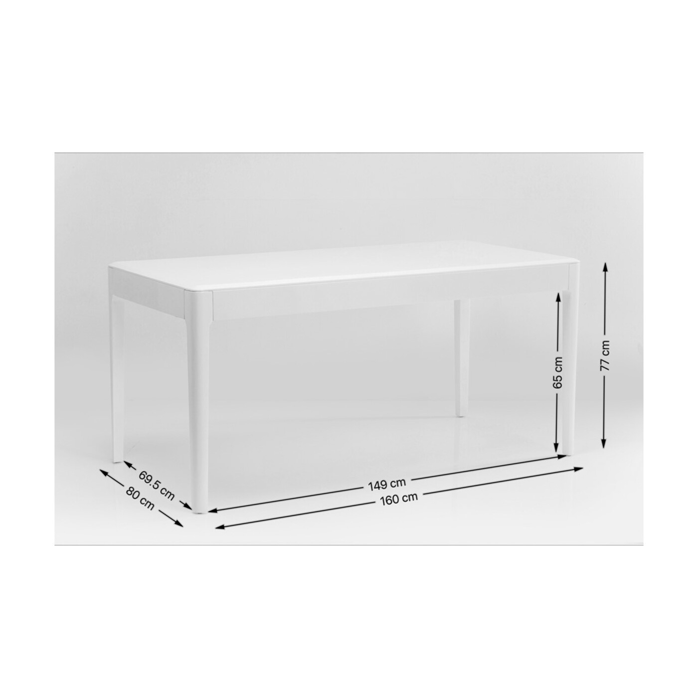 Стол Brooklyn Nature 160x80 см от KARE Design