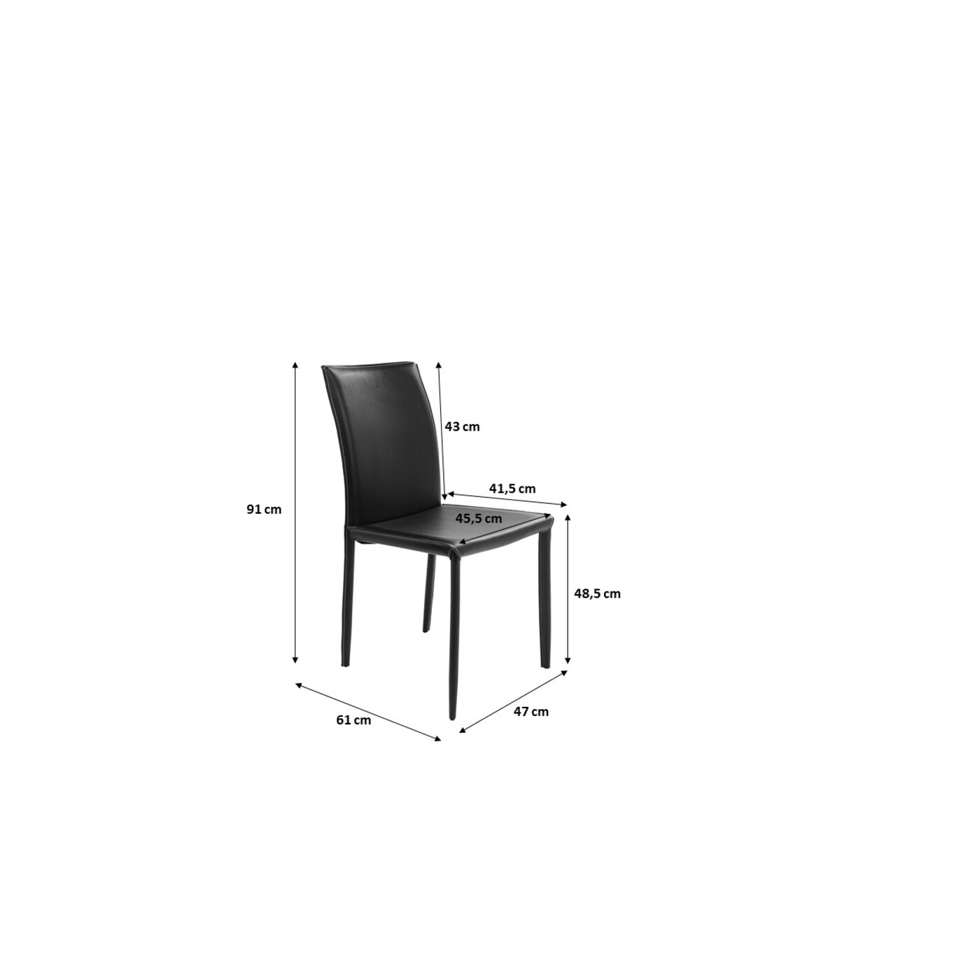 Стул Milano Black от KARE Design