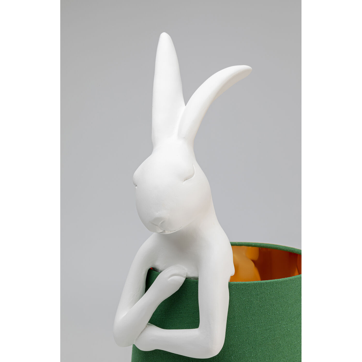 Светильник настольный Animal Rabbit White/Green 68 см от KARE Design