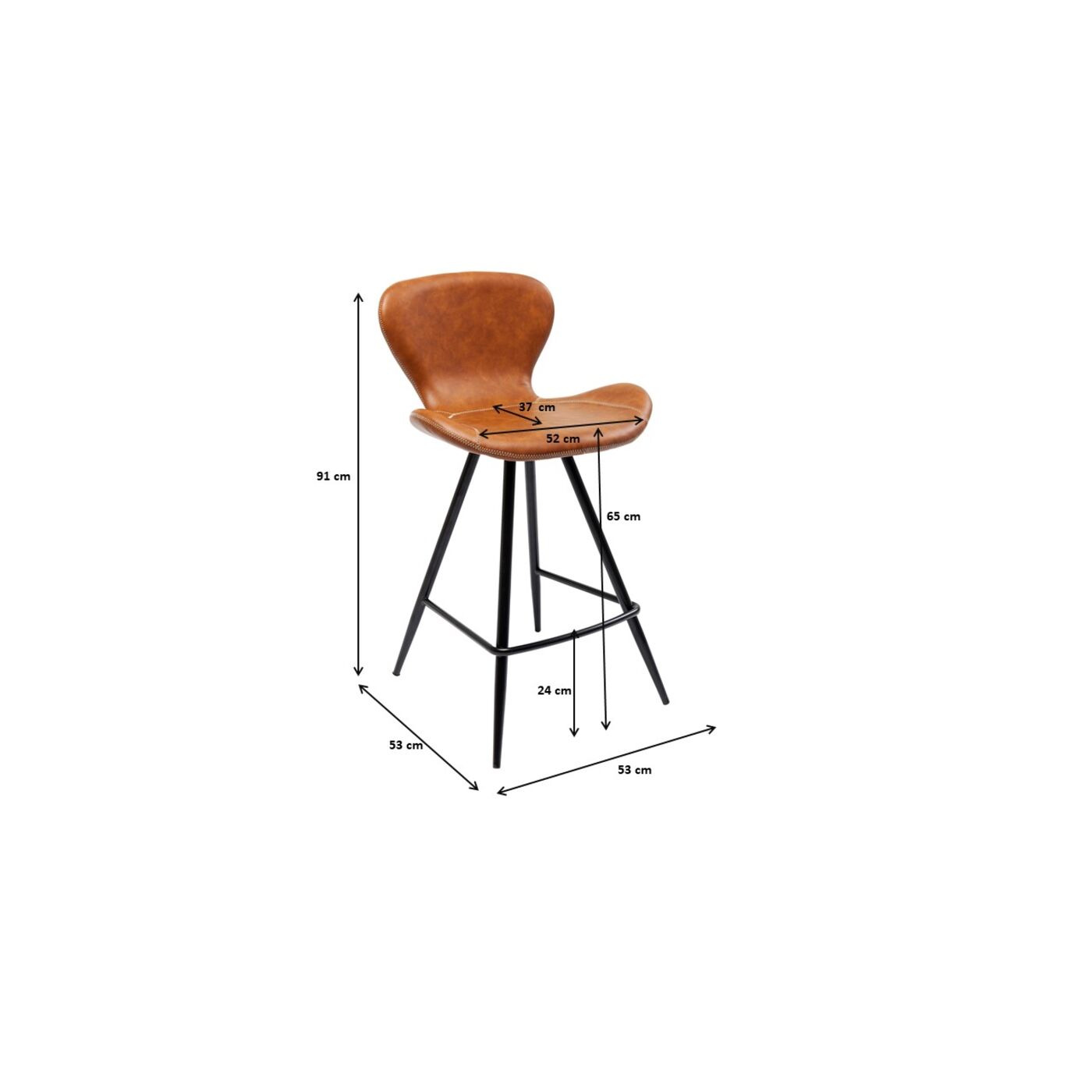Стул барный Rusty от KARE Design
