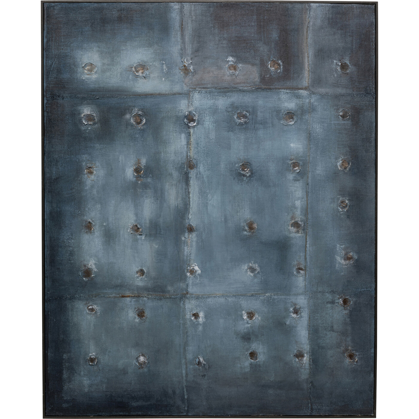 Картина на холсте Moody Blue «Абстракция» 150x120 см, Синий от KARE Design