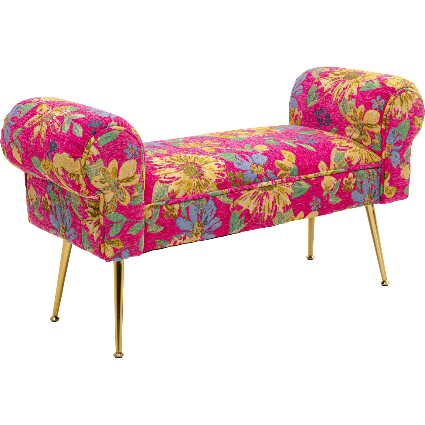 Скамья Wing Flower Fever Pink 100cm от KARE Design