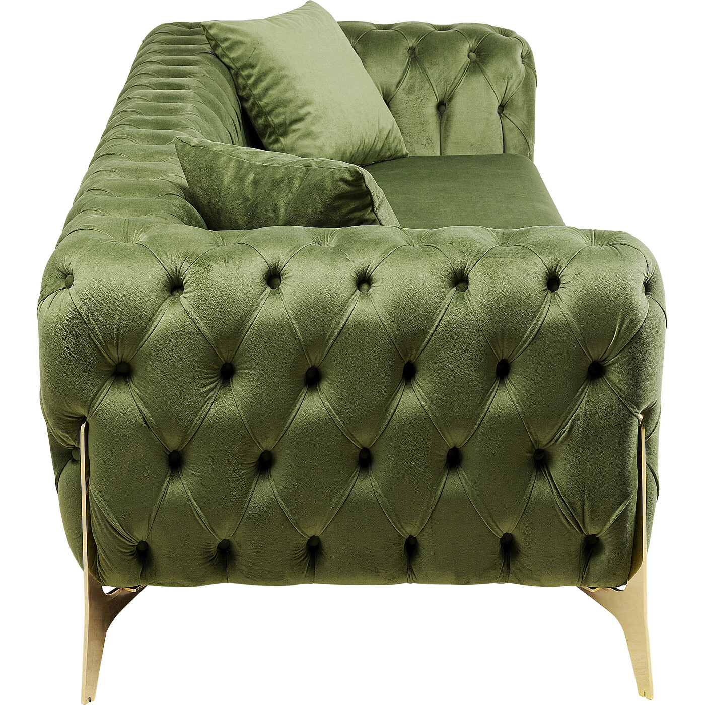 Диван трехместный Bellissima 3-Seater Green 240 см от KARE Design
