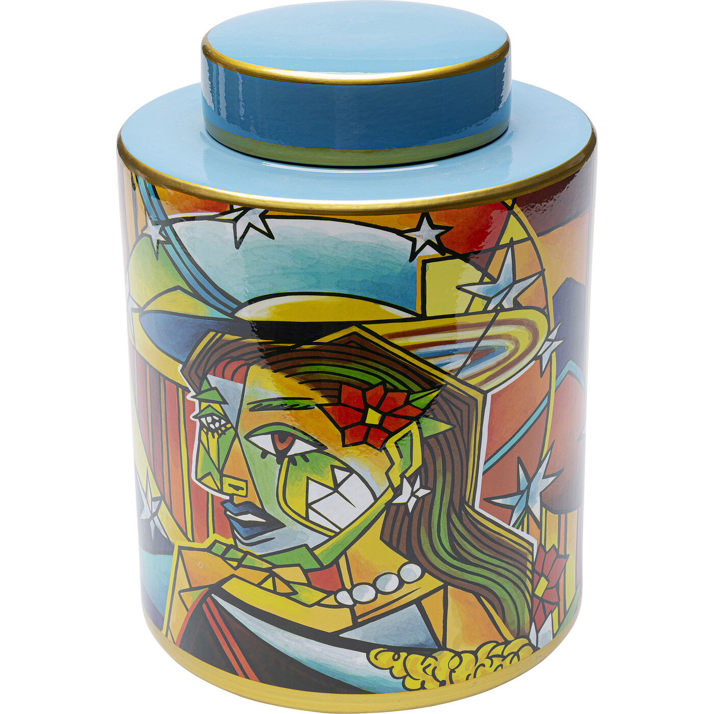 Банка декоративная Graffiti Art 27 см от KARE Design