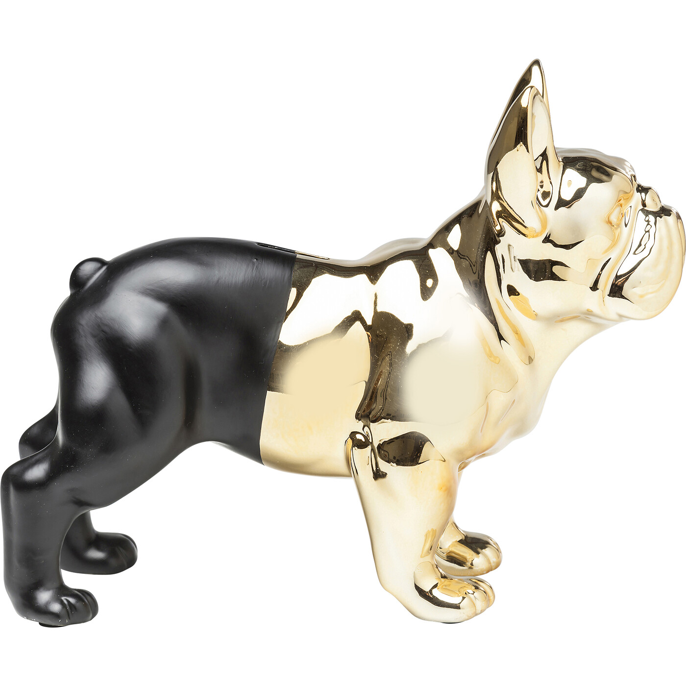Копилка Bulldog «Бульдог», Золотой/Чёрный от KARE Design