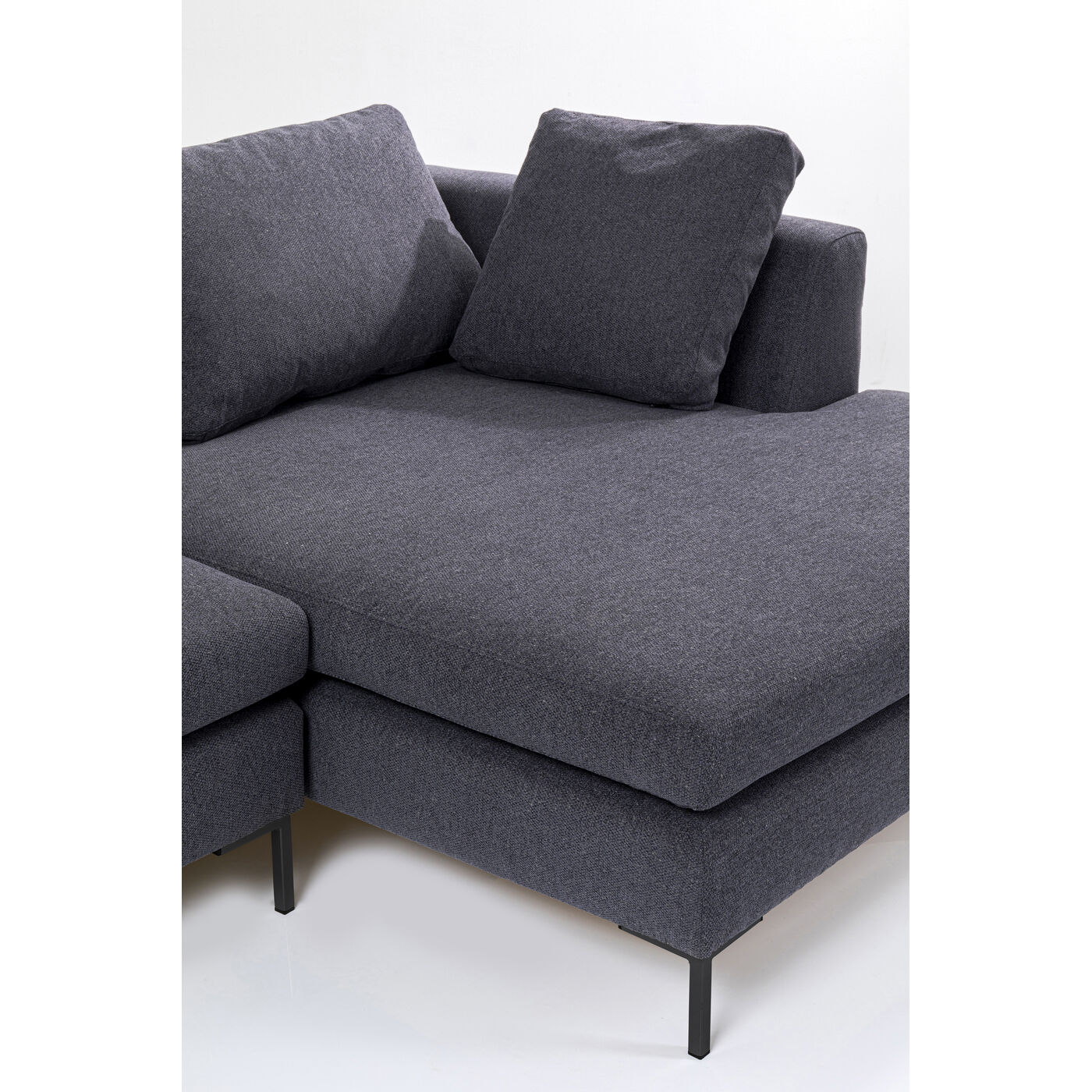 Диван угловой правостороннийGianni Grey Right от KARE Design