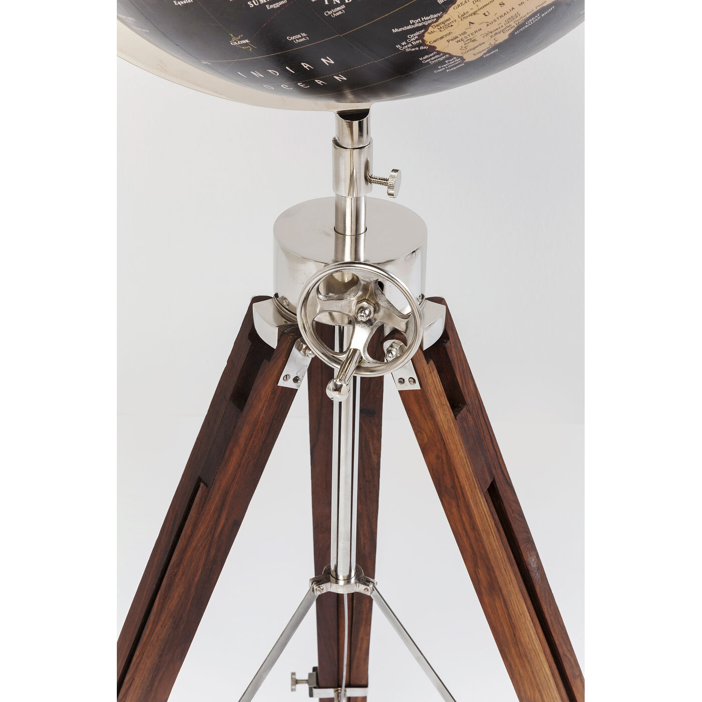 Глобус декоративный Earth «Земля», Чёрный от KARE Design
