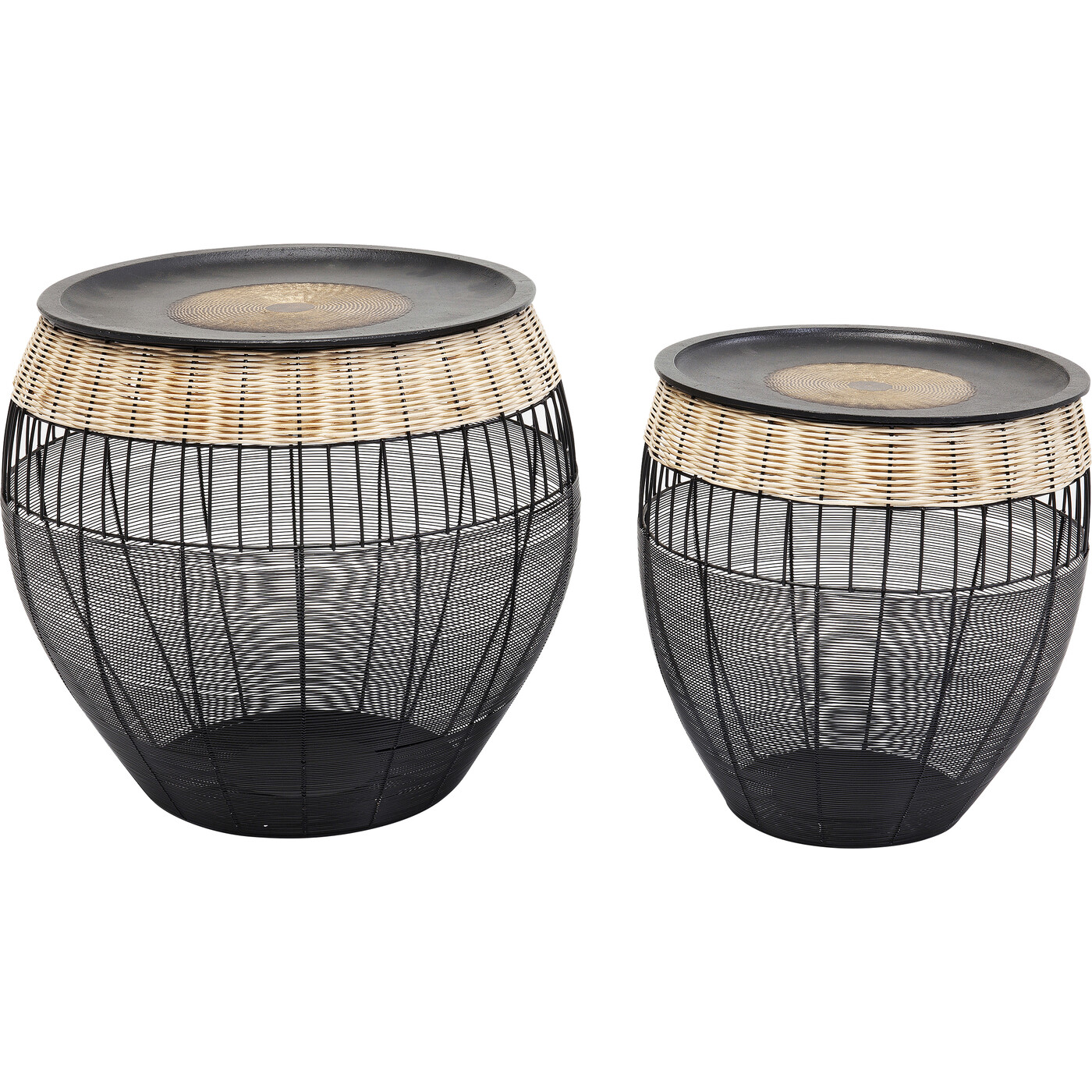 Стол приставной African Drums (2 шт) от KARE Design