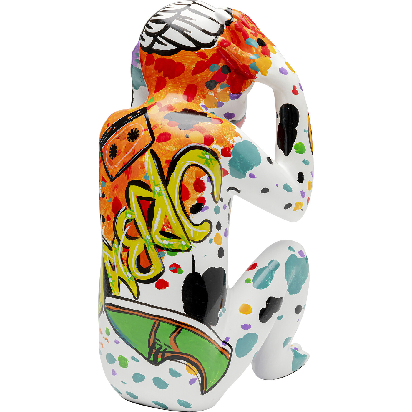 Фигура декоративная Graffiti Monkey «Обезьяна-граффити» 40 см от KARE Design