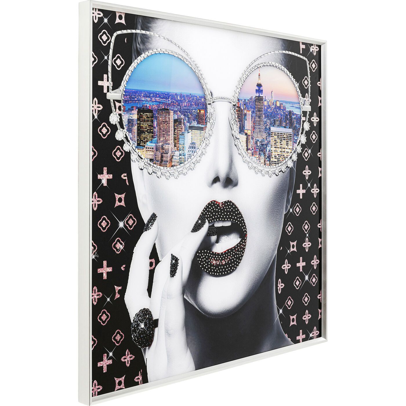 Картина в раме NY View «Нью-Йорк» 80x80 см от KARE Design