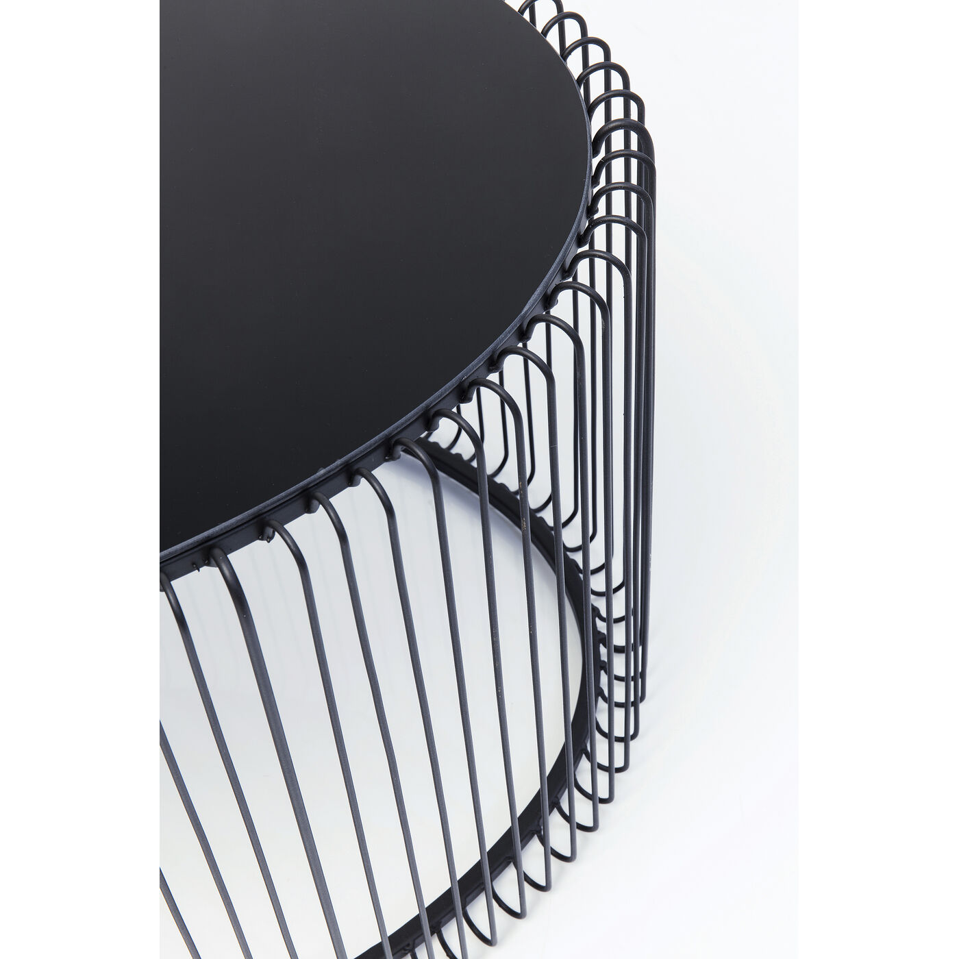 Стол кофейный Wire Uno Black 60x90 см от KARE Design