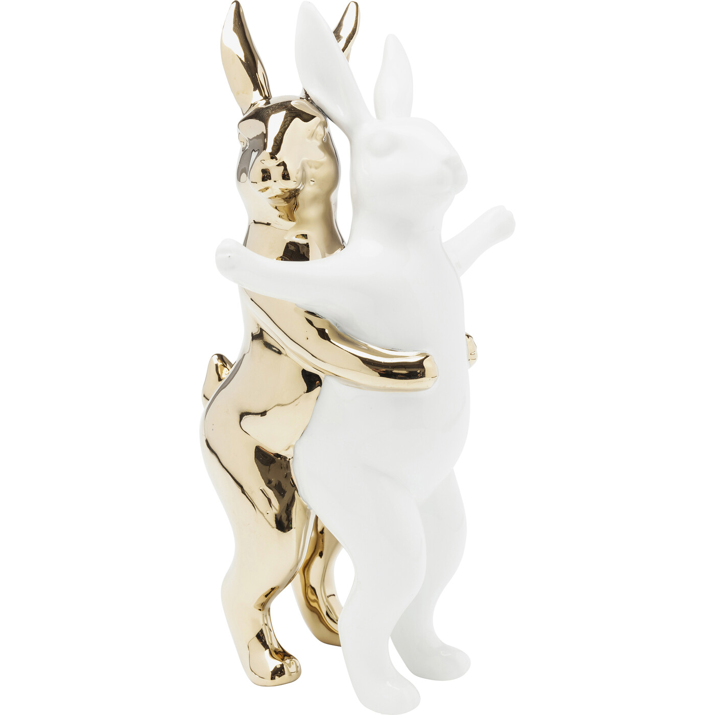 Фигура декоративная Hugging Rabbits «Обнимающиеся кролики», Средний от KARE Design