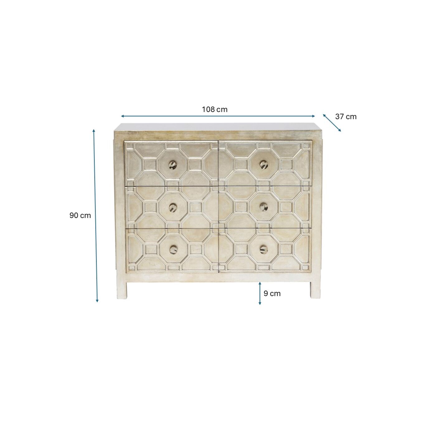 Комод Alhambra 10 см от KARE Design