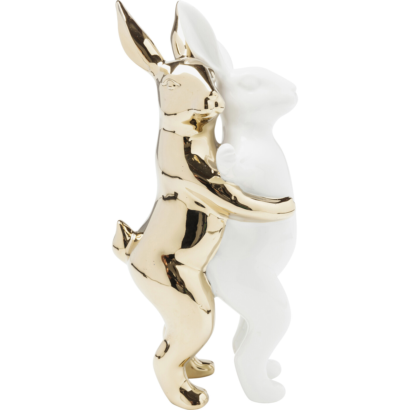Фигура декоративная Hugging Rabbits «Обнимающиеся кролики», Средний от KARE Design