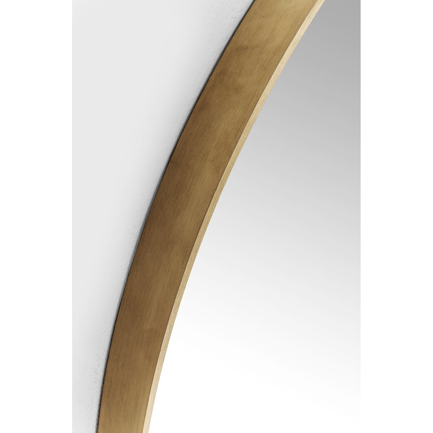 Зеркало Curve Round Brass Ø100 см от KARE Design