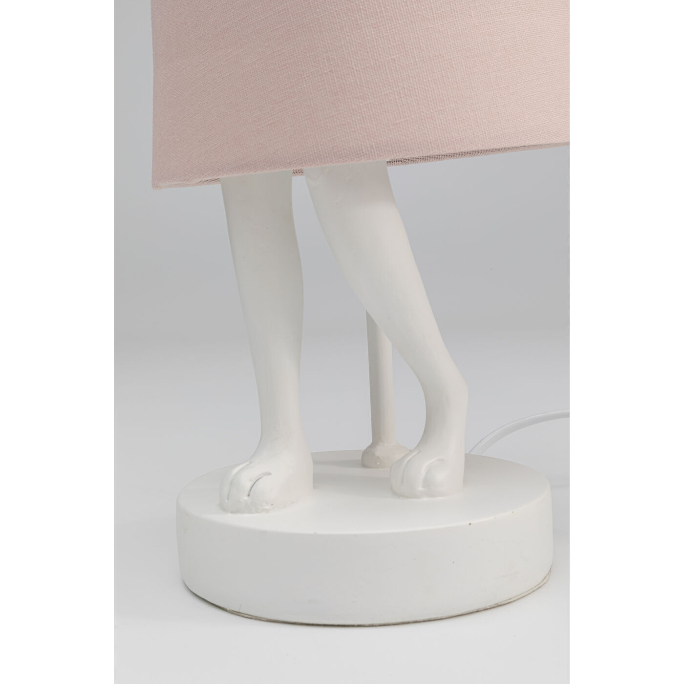 Светильник настольный Animal Rabbit White/Rose 50 см от KARE Design