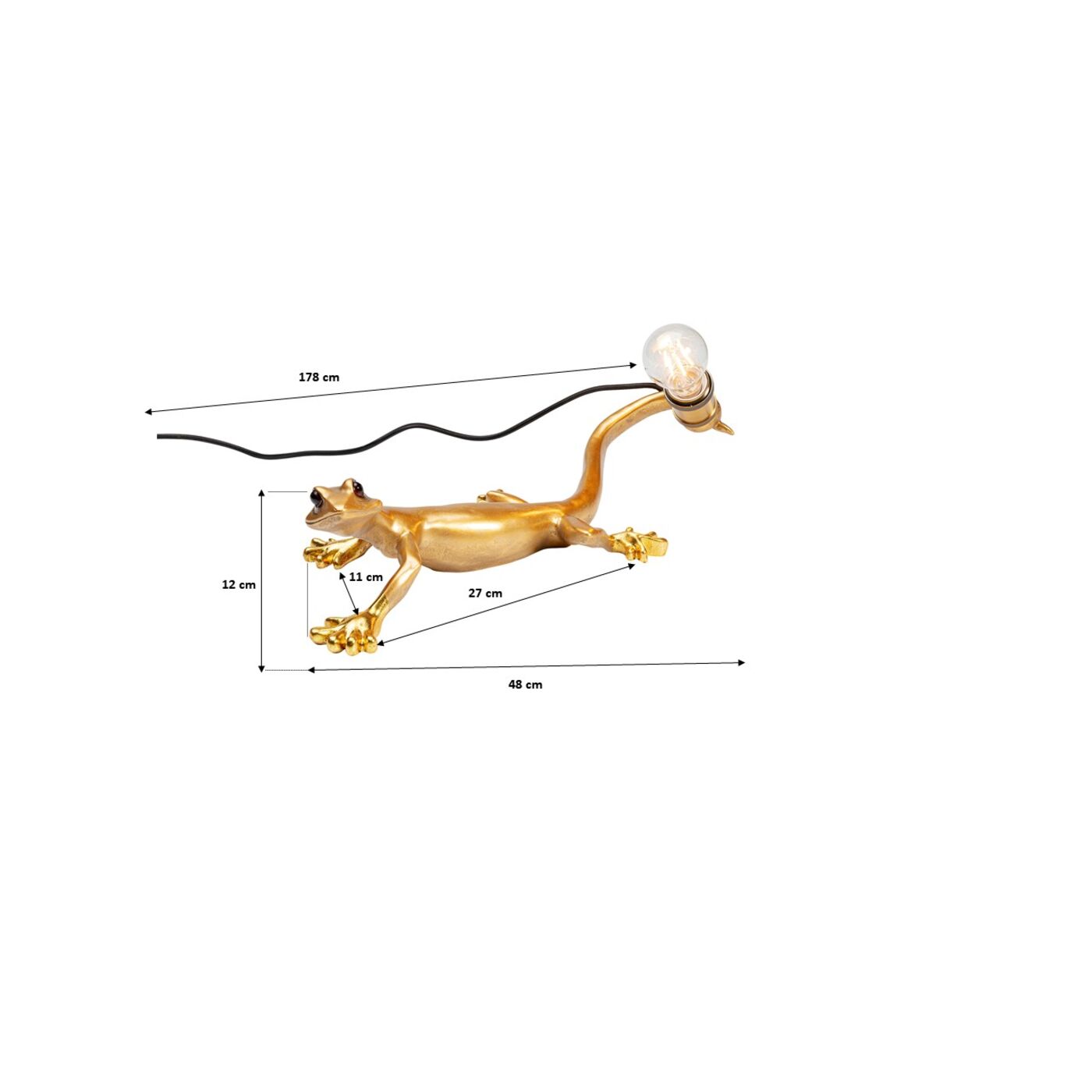 Светильник настенный Gecko Head от KARE Design