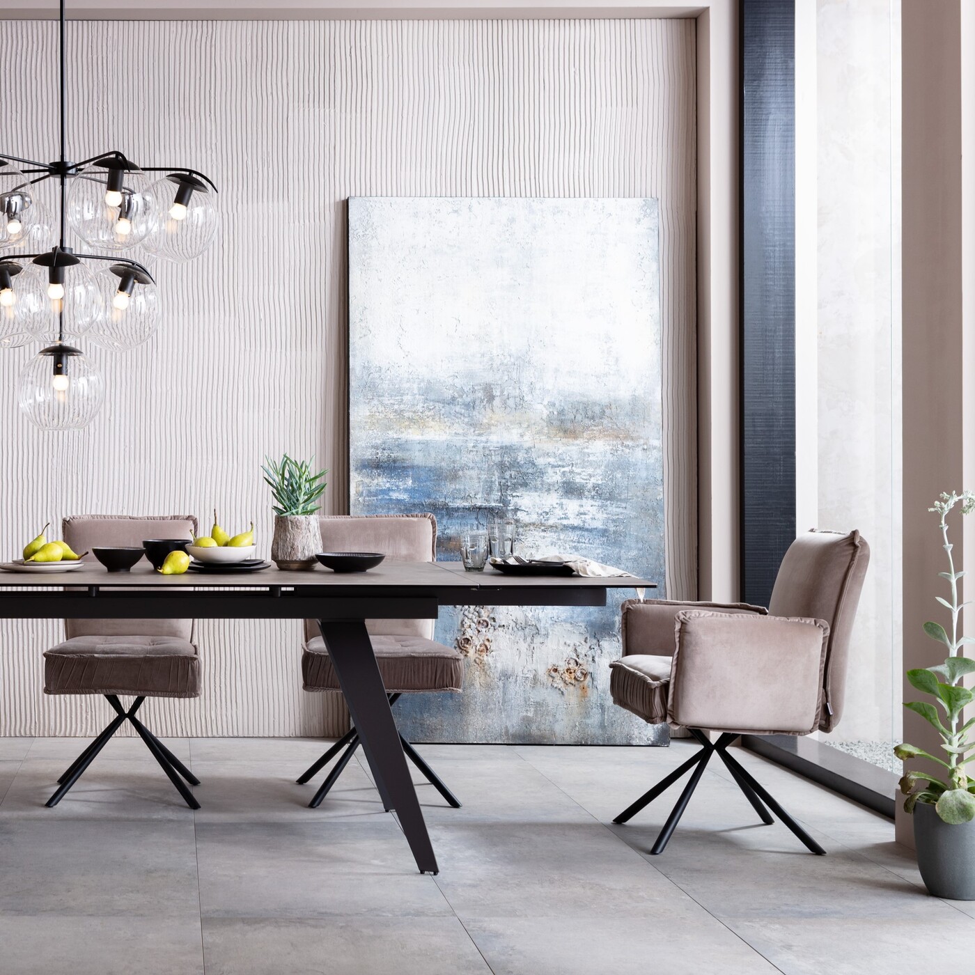 Кресло Chelsea Grey от KARE Design