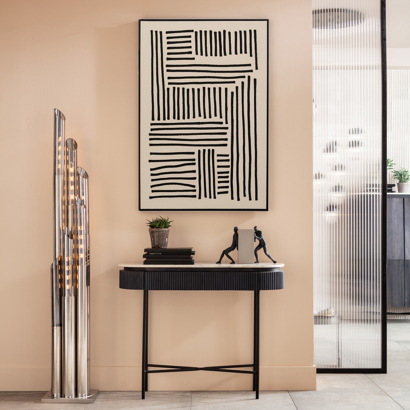 Картина на холсте Artistic Line «Линии» 70x110 см от KARE Design