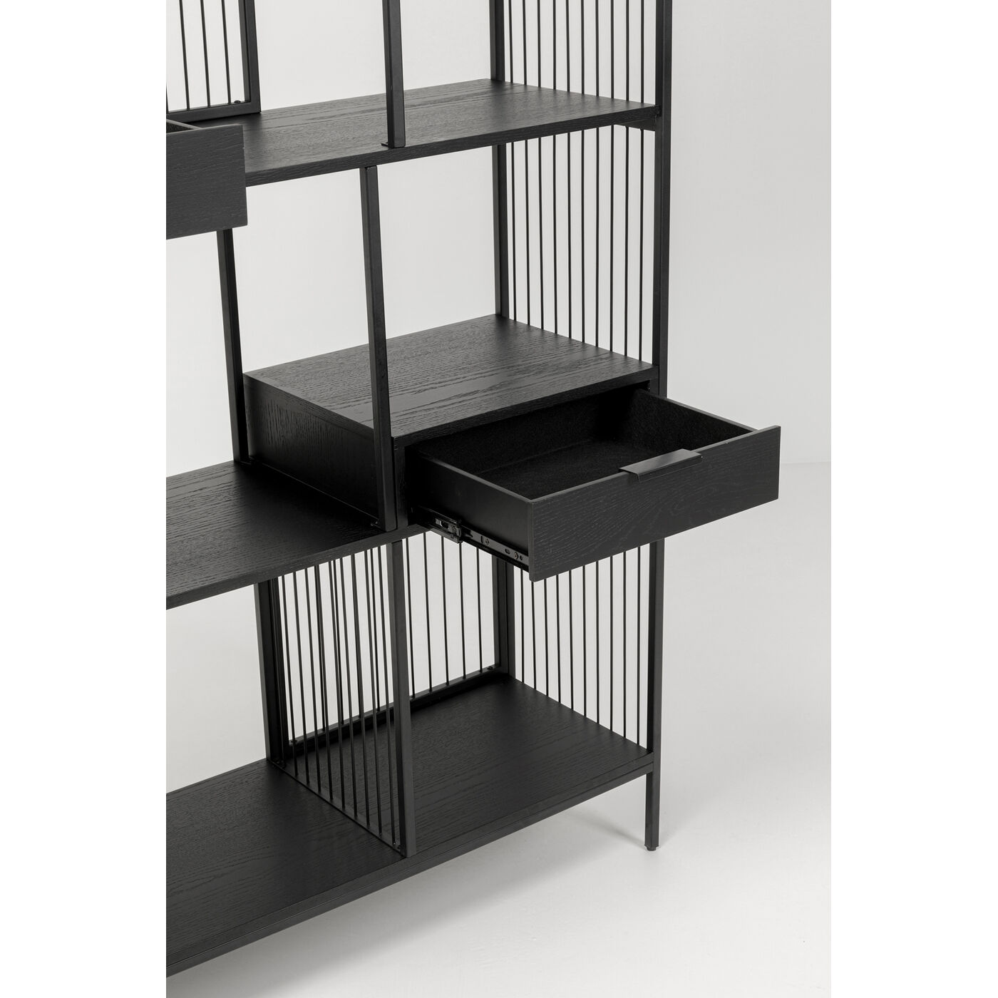 Стеллаж Bologna Black 125x200 см от KARE Design