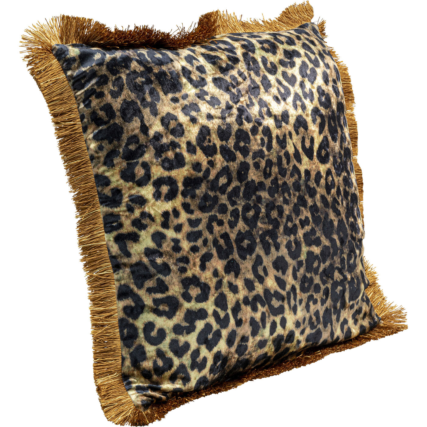 Подушка Leo Fringe «Лео с бахромой» 45x45 см от KARE Design