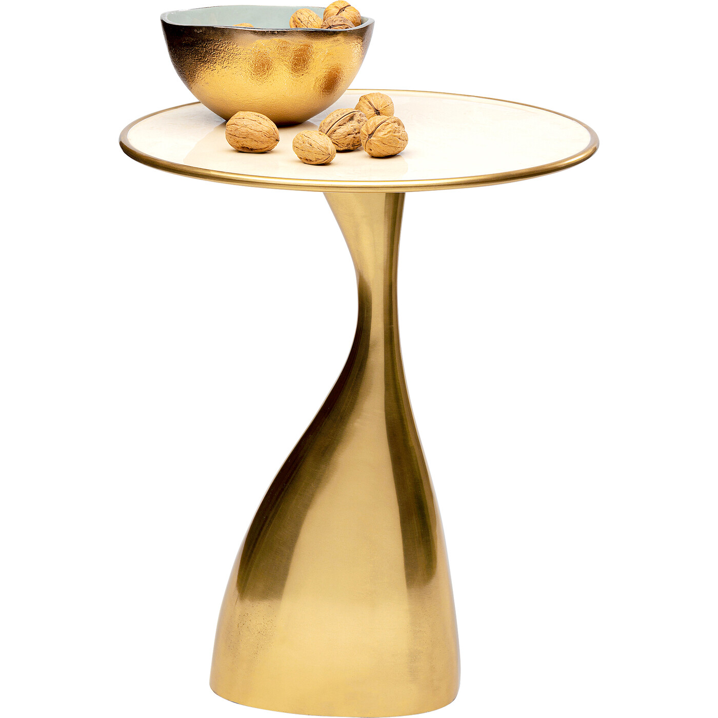 Стол приставной Spacey Gold Ø36 см от KARE Design