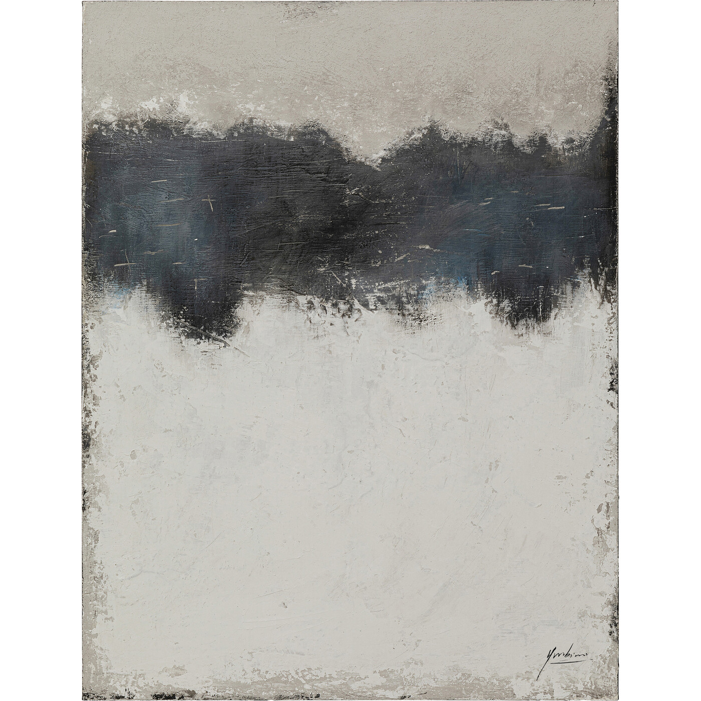 Картина акрилом Abstraction in the sea «Морская абстракция» 120x90 см от KARE Design