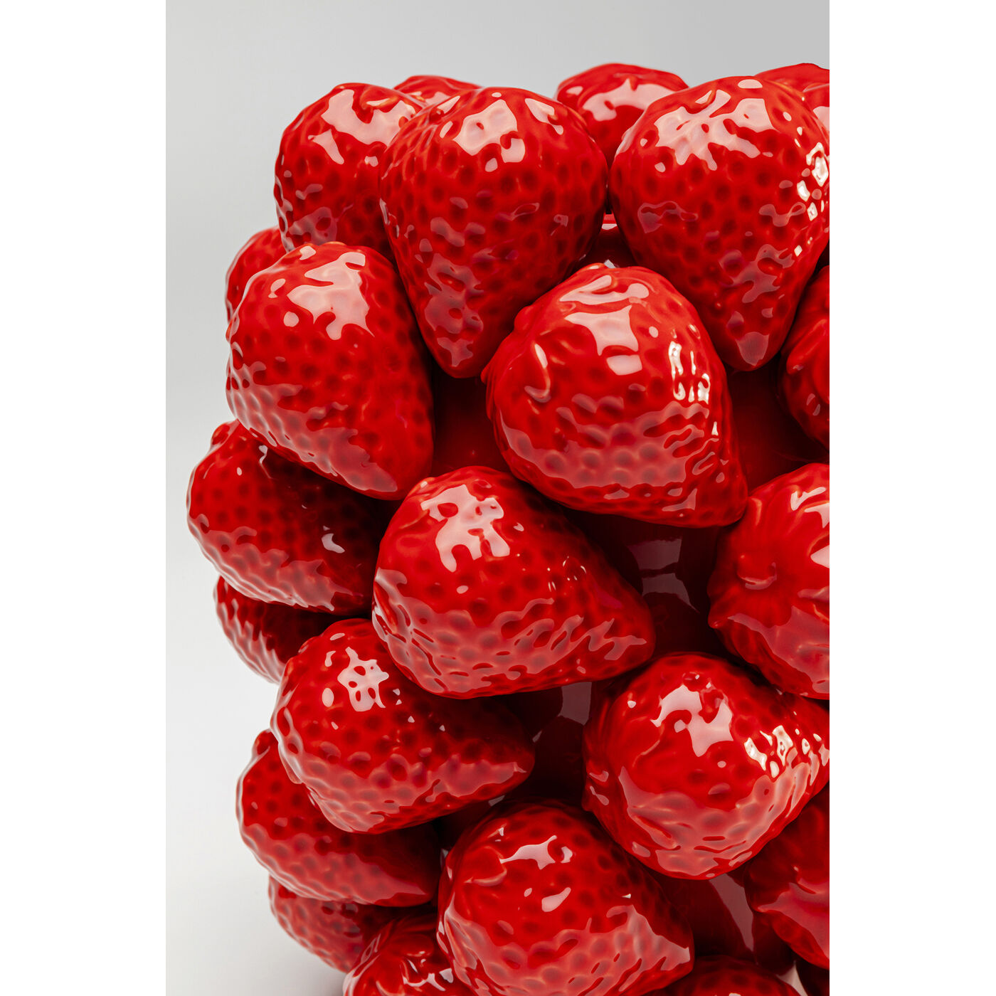 Ваза Strawberries «Клубника» 24 см, Красный от KARE Design