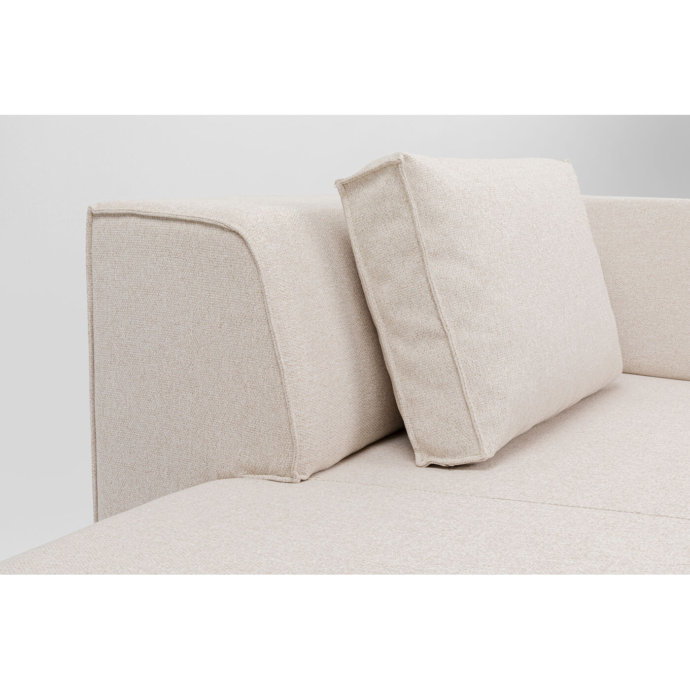 Оттоманка левосторонняя Infinity Ottomane Elements Cream Left от KARE Design