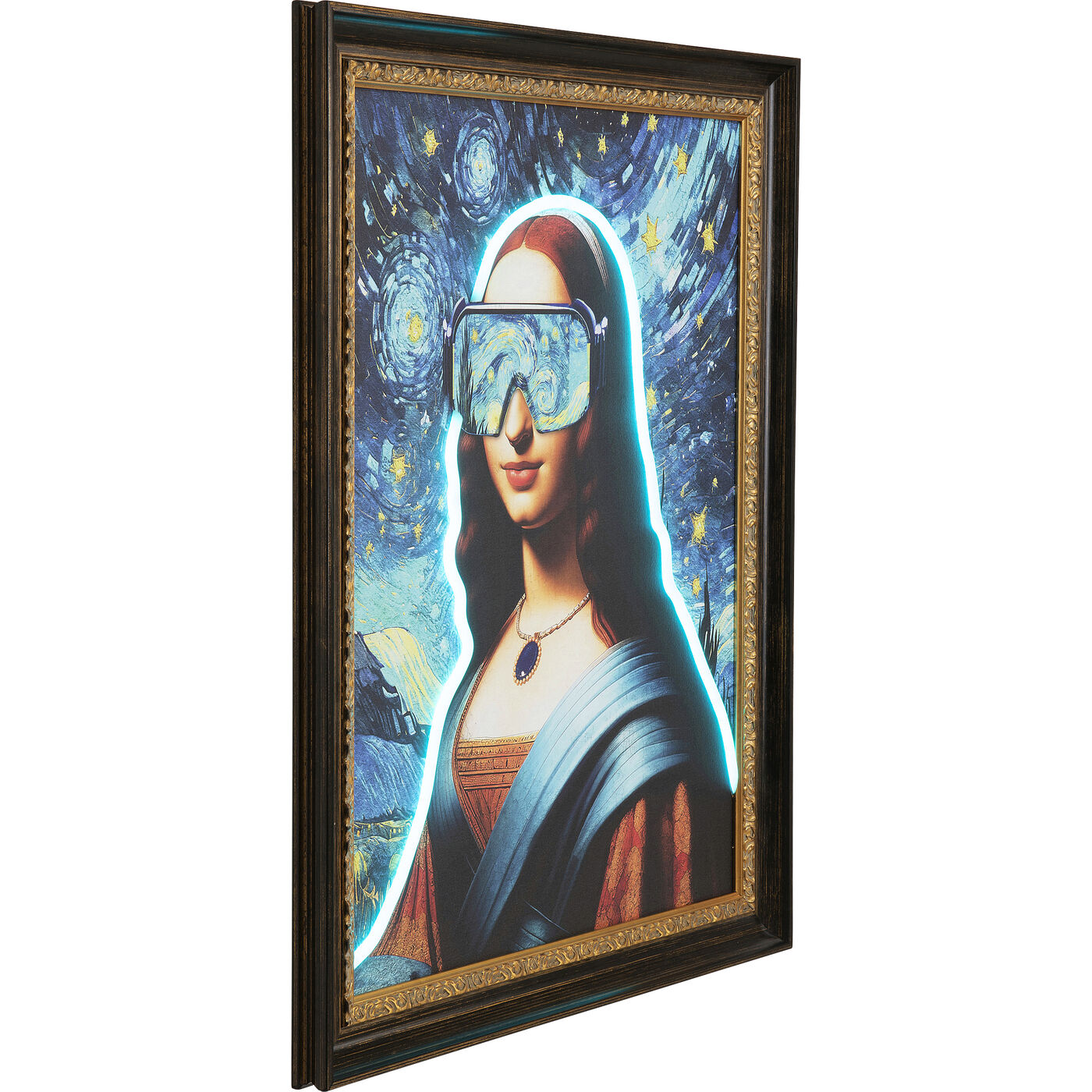 Картина LED Art Lady «Мона Лиза» 80x100 см от KARE Design