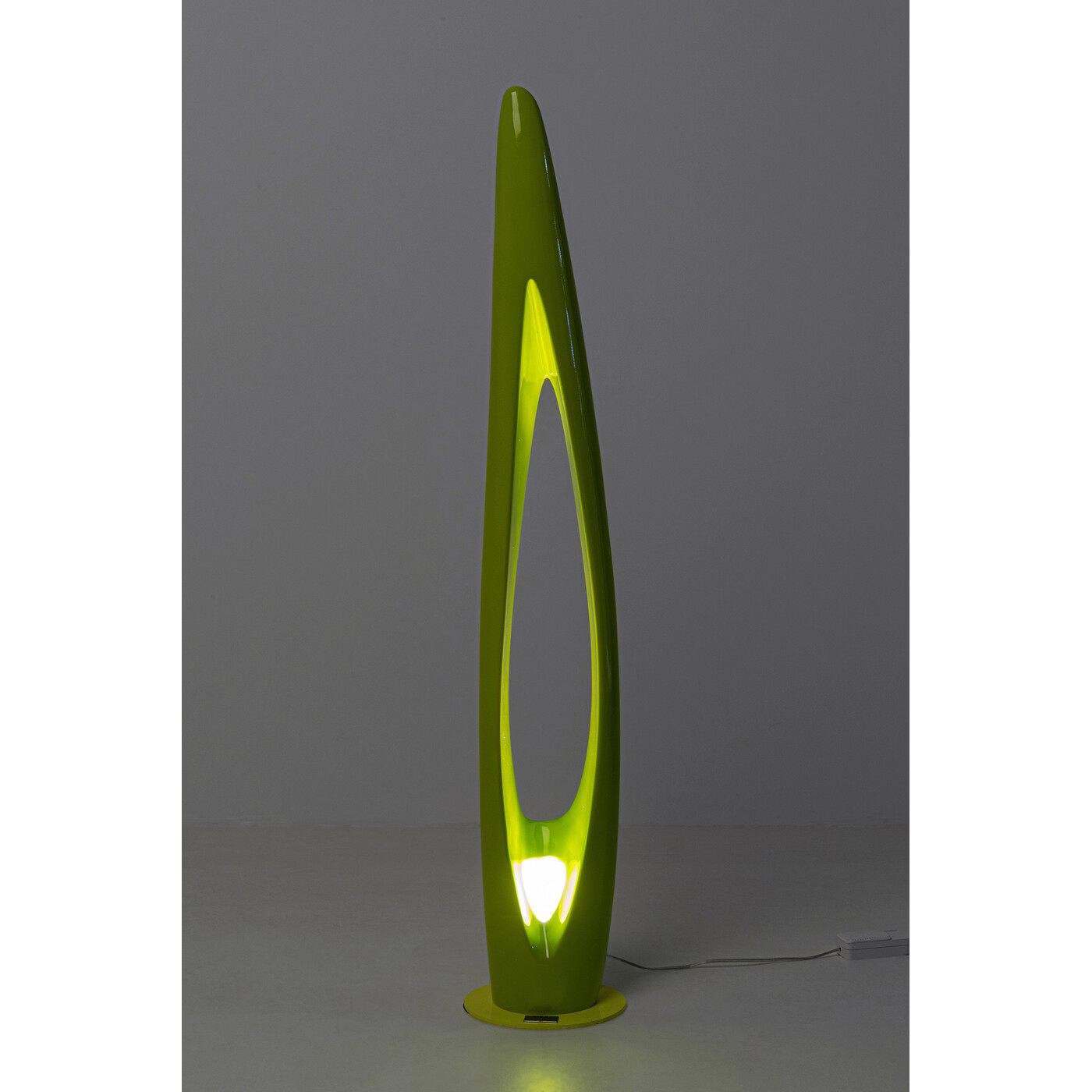 Светильник напольный  KARE x Karim Rashid Flow Flame Green 132 см от KARE Design