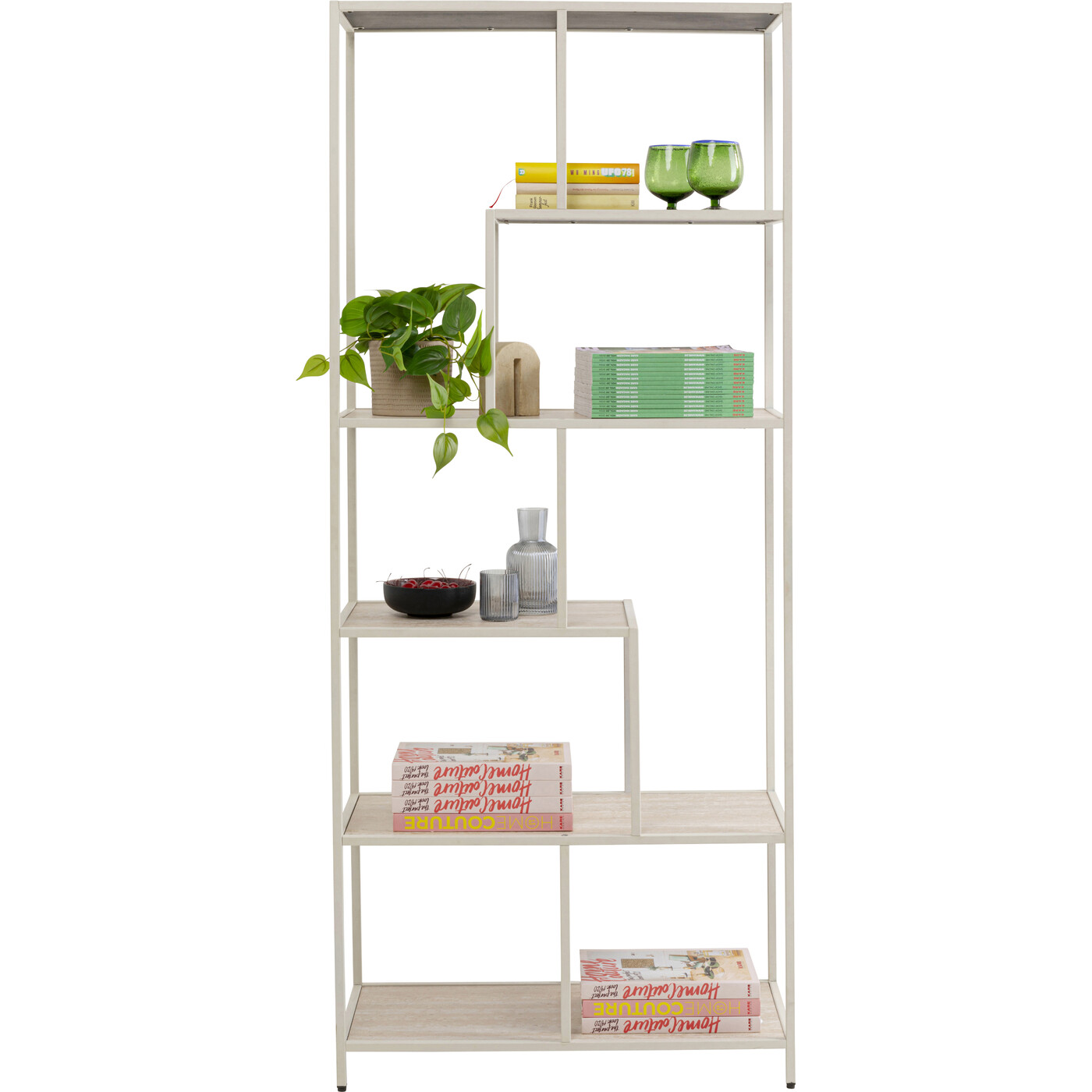 Стеллаж Loftie Greige 77x185cm от KARE Design