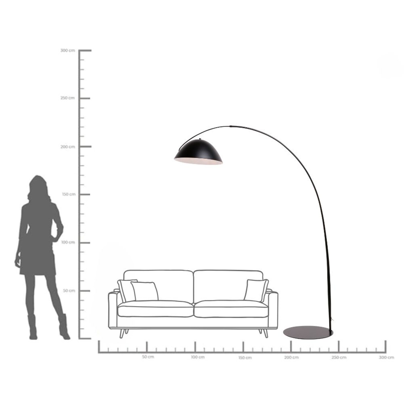 Светильник напольный Flip 220cm от KARE Design