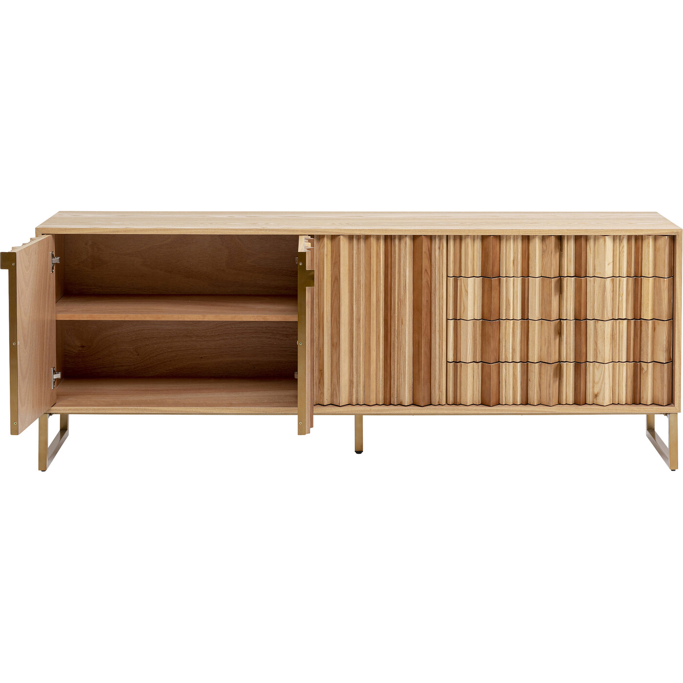Комод широкий Oriols Nature 186x74 см от KARE Design